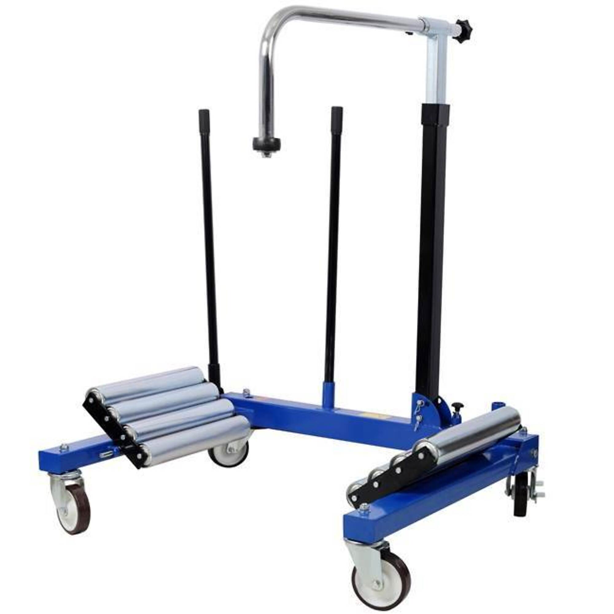 2640 lbs. Capacity Heavy Duty Portable Dual Wheel Dolly, blue, BAC-W465P291634